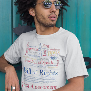 Camiseta Primera enmienda Libertad de Expresión Libertad d