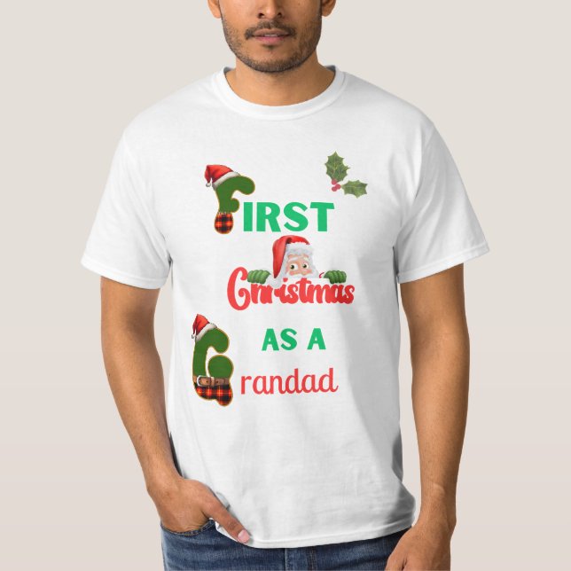 Camiseta Primera fiesta de navidad (Anverso)