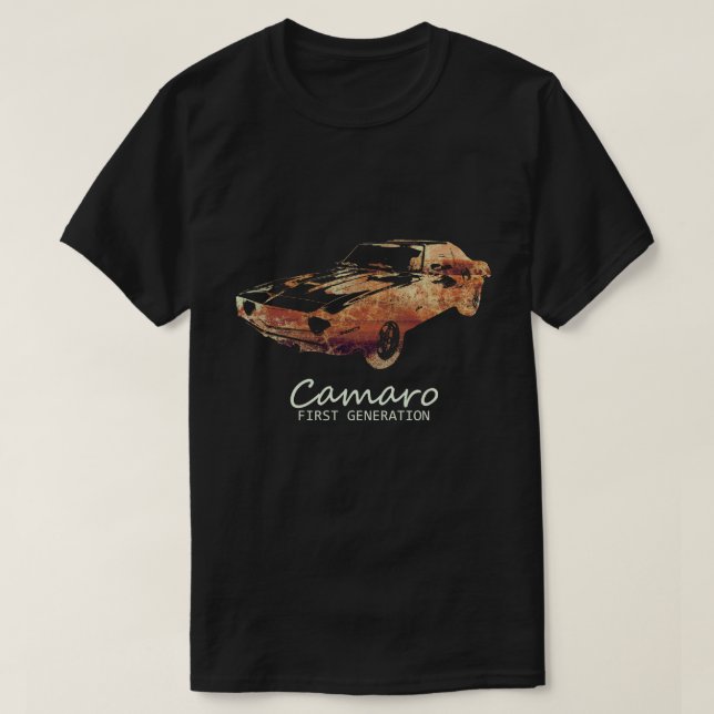Camiseta Primera generación de Rustic Camaro (Diseño del anverso)