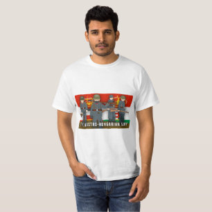 Camiseta Primera Guerra Mundial austrohúngara de la facci