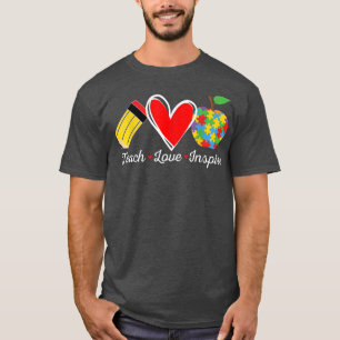 Camiseta Primera jornada escolar de mujeres enseñan autismo