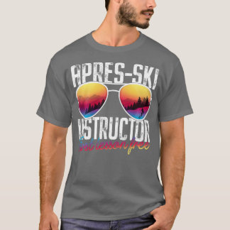 Camiseta Primera Lección Apres Instructor De Esquí Esquina 