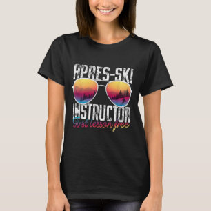Camiseta Primera Lección Apres Instructor De Esquí Esquina