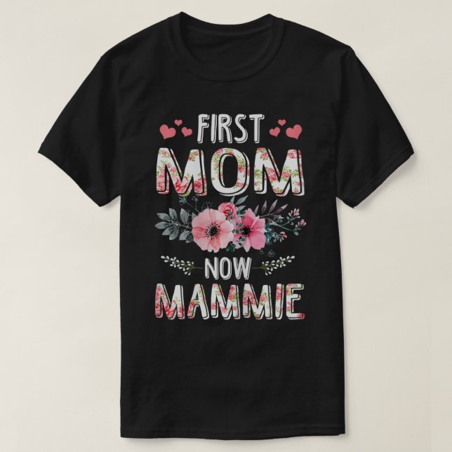 Camiseta Primera madre mammie nueva madre de madre D (Diseño del anverso)