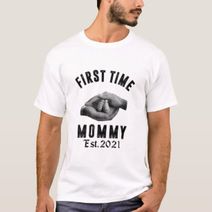 Camiseta Primera Madre Nueva Mamá Este 2021