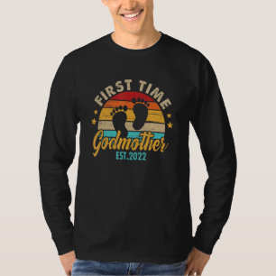 Camiseta Primera Madrina 2022 para el Día de la Madre