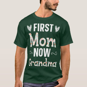 Camiseta Primera mamá, ahora abuela, Invitación del género