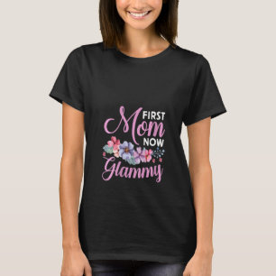 Camiseta Primera mamá glamurosa abuela bendice a madre de n