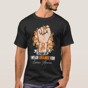 Camiseta Primera Mano Que Uso Cinta Naranja Para Leukemia A
