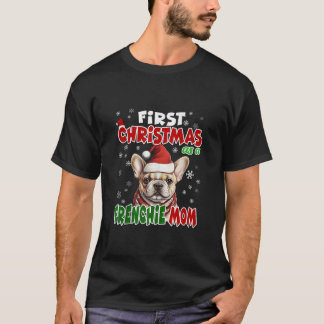 Camiseta Primera Navidad Como Madre Francesa Padre Santa Ha