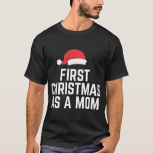 Camiseta Primera Navidad Como Mamá Cuidó El Futuro De La Ma