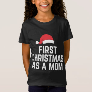 Camiseta Primera Navidad Como Mamá Cuidó El Futuro De La Ma