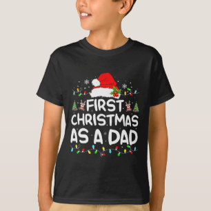 Camiseta Primera Navidad Como Papá Noel Navidad De Papá Noe