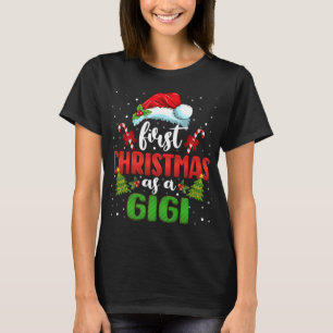 Camiseta Primera Navidad como revelación de un Gorra Gigi