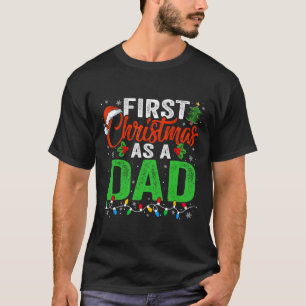 Camiseta Primera Navidad De Papá Noel Enciende A Nuevo Padr