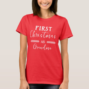 Camiseta Primera Navidad en familia de Navidades de la abue