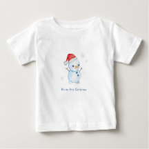 Camiseta ‘Primera Navidad’ personalizada