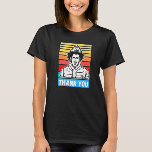Camiseta Primera respuesta: Gracias a la bombera EMT EMS