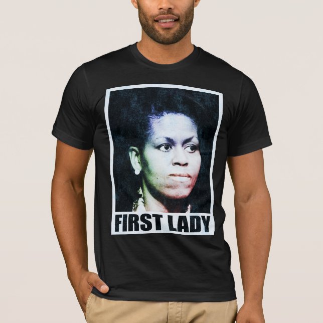 Camiseta Primera señora Michelle Obama T-Shirt (Anverso)
