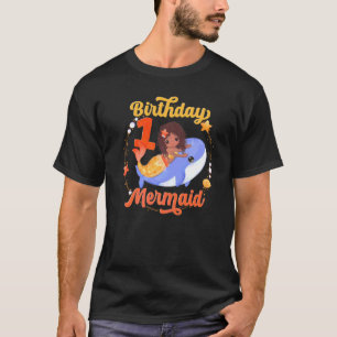Camiseta Primera sirena mágica africana de 1 año de nacimie