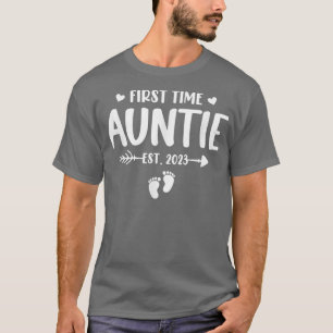 Camiseta Primera Tía Del Est. 2023 Pronto Será Tía De Géner