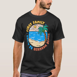 Camiseta Primera Vacación Familiar A Bermuda Beach Vacation