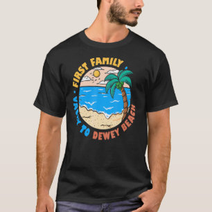Camiseta Primera Vacación Familiar A Dewey Beach Delaware V