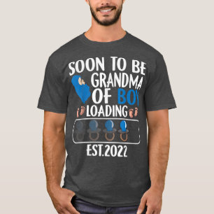 Camiseta Primera Vez Abuela De Niño Que Pronto Será Abuela 