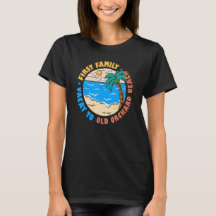Camiseta Primera Vez En Familia A La Playa Vieja De Orchard