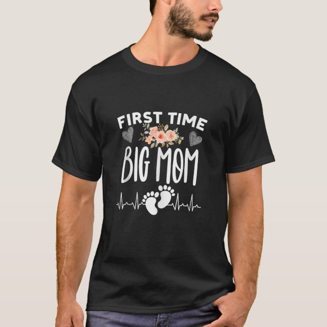 Camiseta Primera Vez, GRAN MOM Promovida A Nueva Familia (Anverso)