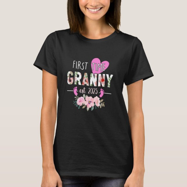 Camiseta Primera Vez Granny Est. 2025 Promovido A Nuevo Abu (Anverso)