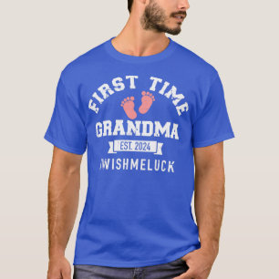 Camiseta Primera vez la abuela 2024 me desea suerte