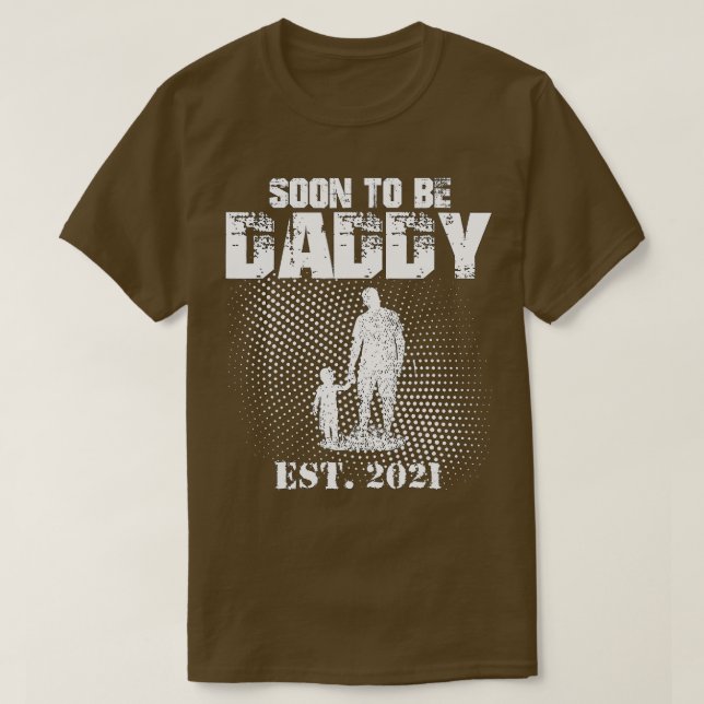 Camiseta primera vez papi nuevo padre es el día de los padr (Diseño del anverso)