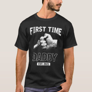 Camiseta Primera vez que el padre nuevo papá 2021 Día de 