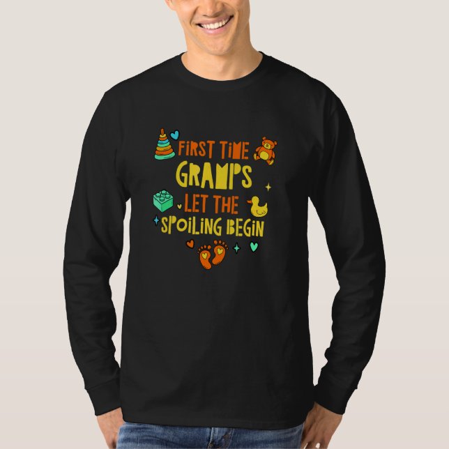Camiseta Primera vez que Gramps deja que comience el mimo   (Anverso)