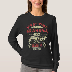Camiseta Primera vez que la abuela deja que el embustero co
