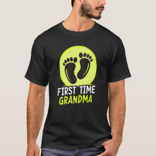 Camiseta Primera vez que la abuela embarazada linda embaraz