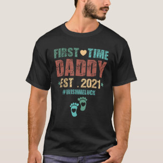 Camiseta Primera vez que papá este 2021 se promociona a pap