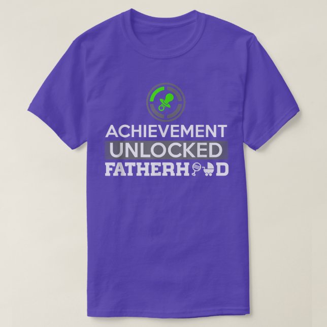 Camiseta Primera vez que papá - Papá debe ser - Primer Día  (Diseño del anverso)