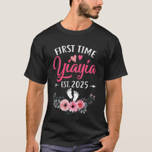 Camiseta Primera Vez Que Yiayia Se Promociona A Yiayia Est 
