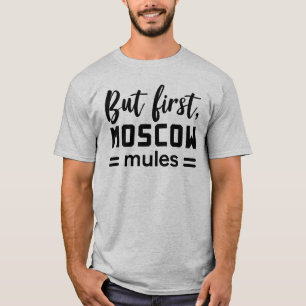 Camiseta Primeras mulas de Moscú