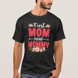 Camiseta Primerísima Madre Floral ahora mamá Día de la Madr