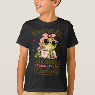 Camiseta Primero De Jesús Piensa Que Una Delicia Rana Diver