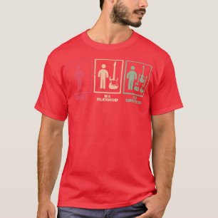 Camiseta Primero era soltero, luego tenía una guitarra y ah