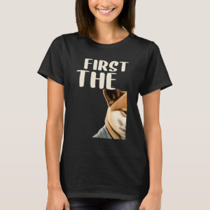 Camiseta Primero Hago El Café Y El Shiba Inu Sarcástico