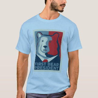 Camiseta Primero presidente Men's T-shirt del oso