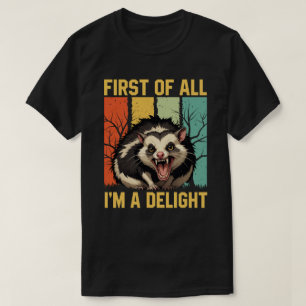 Camiseta Primero que nada, soy un farsante y sarcástico jóv