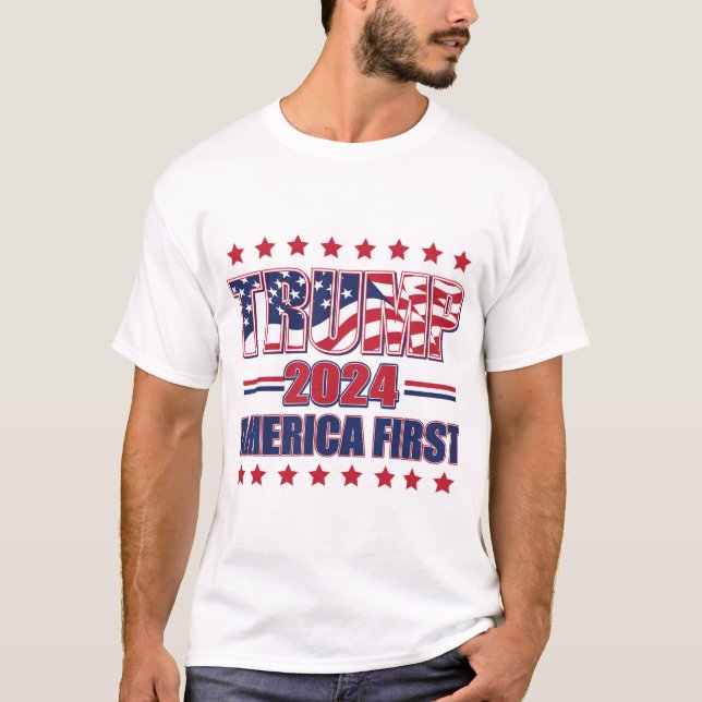 Camiseta Primero Trump (Anverso)
