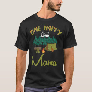 Camiseta Primero una familia feliz de mamá feliz de camper