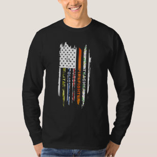 Camiseta Primeros Auxilios Maestro Bombero Enfermera Policí